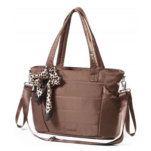 Кафява чанта за бебешка количка Cami PAT72866