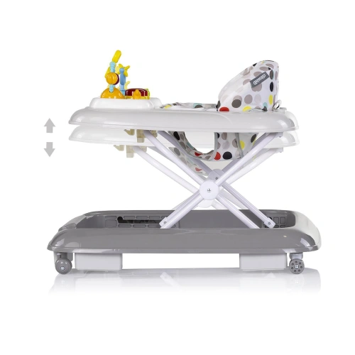 Детска сива проходилка с музикален панел Baby Steps PAT72934