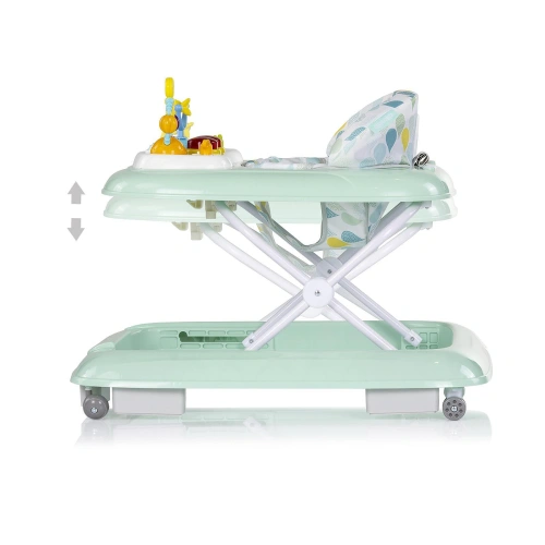 Детска проходилка с музикален панел Baby Steps мента PAT72935