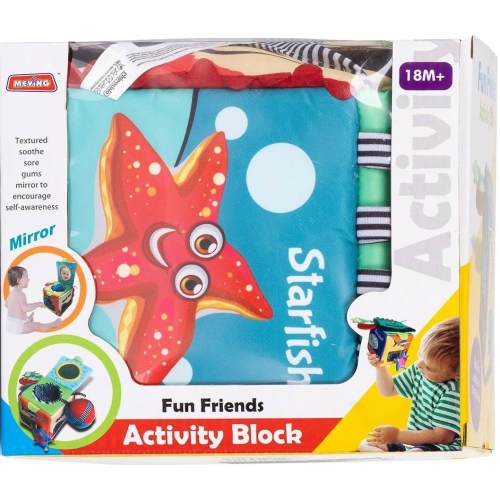 Бебешки образователен текстилен куб сортер PAT72946