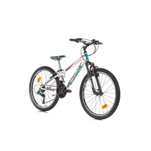 Детски велосипед Calypso 24 инча бял / лилав PAT73143