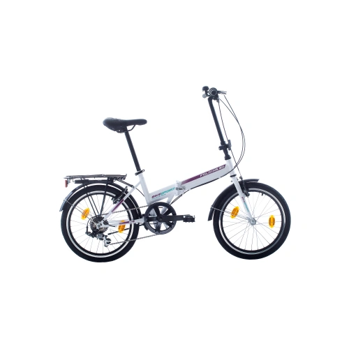 Детски сгъваем велосипед Folding 20 цола White Pearl PAT73158