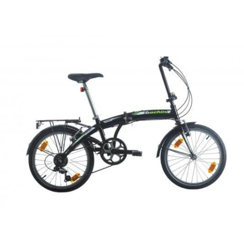Детски сгъваем велосипед Bachini Folding 20цола черен/зелен PAT73163