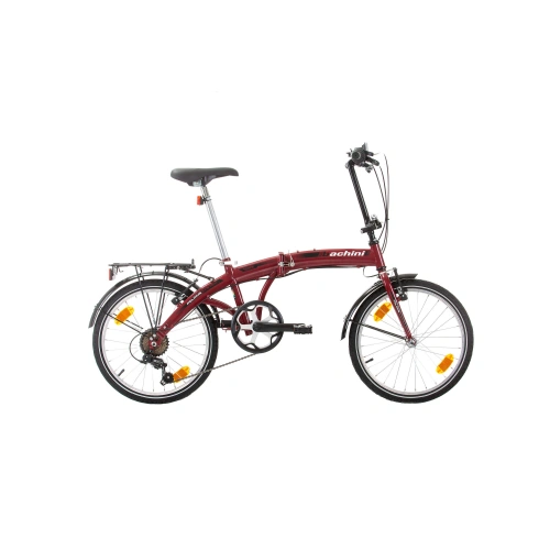 Червен детски сгъваем велосипед Bachini Folding 20цола PAT73164