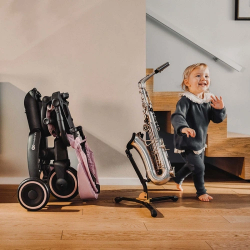 Бежова детска сгъваема триколка Jazz 3  PAT73258