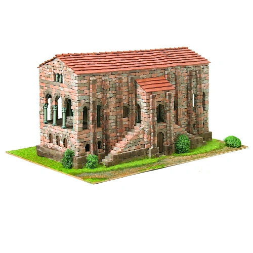 Детски сглобяем модел Романика 13 Църква St.María de Naranco PAT73268