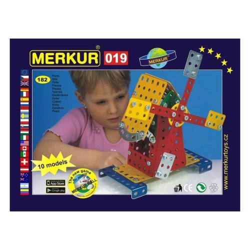 Детски метален конструктор Вятърна мелница 10в1 181 части PAT73280