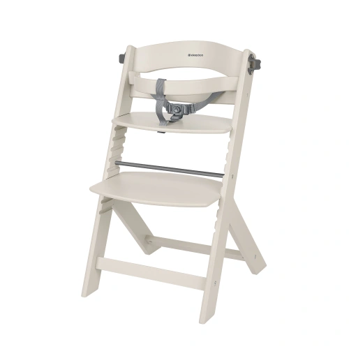 Детски бежов дървен стол за храненe Nordy Light Beige PAT73916