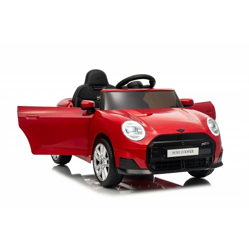 Детска червена акумулаторна кола Licensed MINI Cooper Red PAT73964