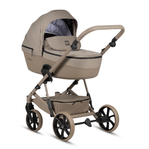 Комбинирана бебешка количка 2в1 Viva Warm grey PAT74444