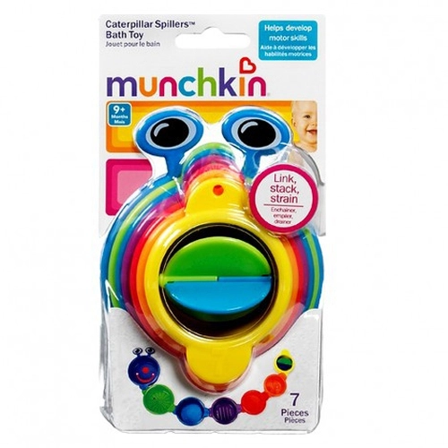 Детска играчка за баня Munchkin Гъсеница низанка 11027  - 2