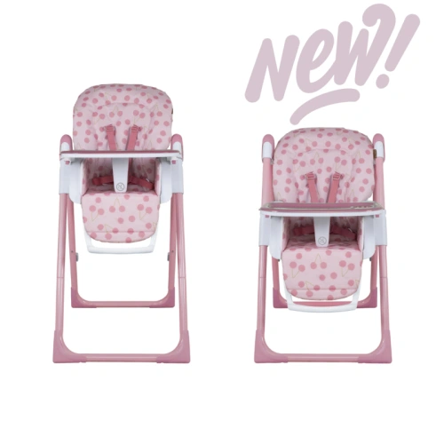 Розово детско столче за хранене Pip Cherry Pie  PAT74548