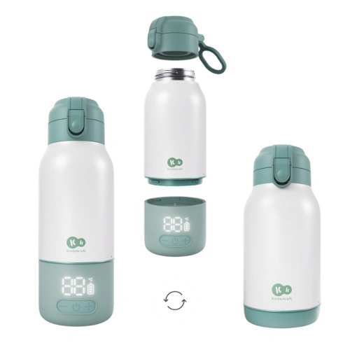 Термос за подгряване на бебешко мляко 2в1 Gaja Green PAT74775