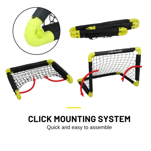 Комплект 2 бр детски сгъваеми футболни врати 55x44x44 см PAT74873