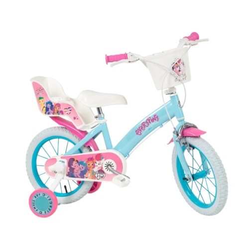 Детски велосипед с помощни колела 14