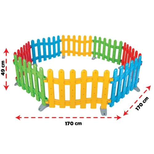 Детска ограда Pilsan с 8 елемента | P4703