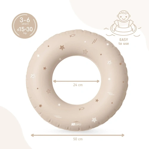 Пояс за деца SIPO 50 см Beige PAT79745
