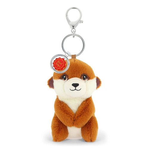 Детска плюшена играчка с клипс за раница Сурикат 12 см. PAT80930