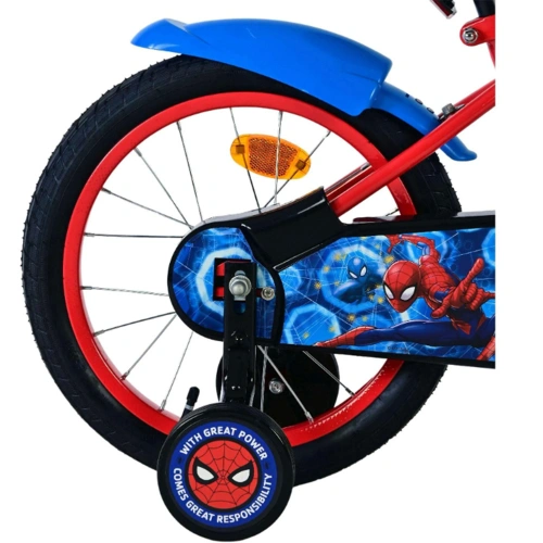Детски велосипед с помощни колела Marvel Spiderman 16 инча PAT80948