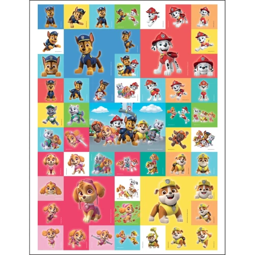 Детска книжка за оцветяване и холограмни стикери Paw Patrol PAT81083