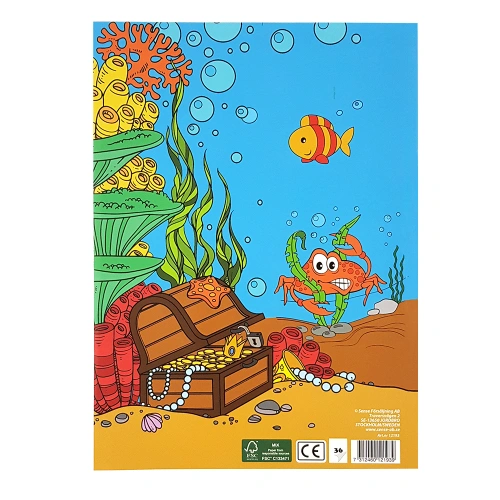 Детска книжка за оцветяване Пирати PAT81089