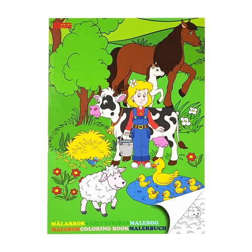 Детска книжка за оцветяване Ферма PAT81092
