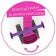 Бебешка четириколка с кошница ItsiBitsi Blocks Fuchsia  - 8