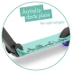 Детска сгъваема тротинетка Flexxi Glow Mint  - 5