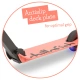 Детска сгъваема тротинетка Flexxi Glow Flamingo  - 6