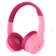 Розови детски слушалки с кабел MOTO JR200 PINK  - 1