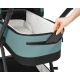 Комбинирана количка 3в1 с кош за новородено Mia Mint 2026  - 9