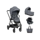 Комбинирана количка 3в1 с кош за новородено Mia Grey 2026  - 1