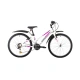 Детски спортен велосипед Adventure 24 цола бял/лилав 240mm 