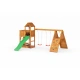 Детска дървена площадка с две люлки Fungoo FLUPPI DOUBLE  - 1