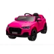 Розова детска акумулаторна кола Licensed Audi Q7 Pink  - 1
