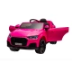 Розова детска акумулаторна кола Licensed Audi Q7 Pink  - 2
