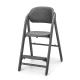 Сиво детско столче за хранене Tino Gray  - 9