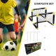 Комплект 2 бр детски сгъваеми футболни врати 55x44x44 см  - 6