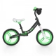 Детски балансиращ велосипед Zig Zag зелен  - 1