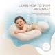 Учебен пояс SWIM PRO за бебета в бежов цвят  - 6