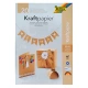 Детски комплект крафт картон и крафт хартия А4 | Patilanci.BG Детски комплект крафт картон и крафт хартия А4