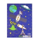 Детска книжка за оцветяване Космос  - 1