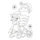 Детска книжка за оцветяване Приказки  - 3