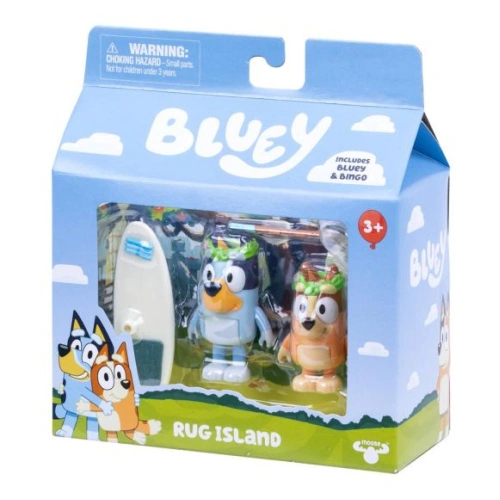 Фигурки комплект от 2 фигурки BLUEY RUG Island PAT81754