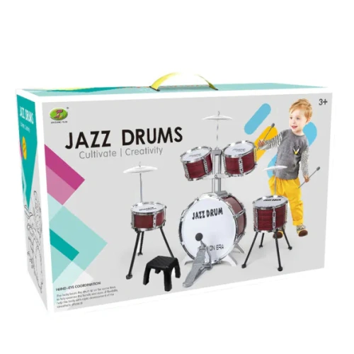 Jazz Drums 5 Барабана със Стол PAT81952