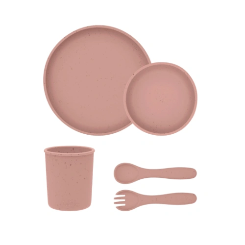Комплект за хранене 5 части Platinum Silicone Blush PAT81993
