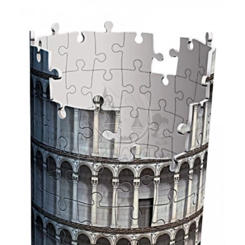 Пъзел Наклонената кула в Пиза 3D Ravensburger  - 2