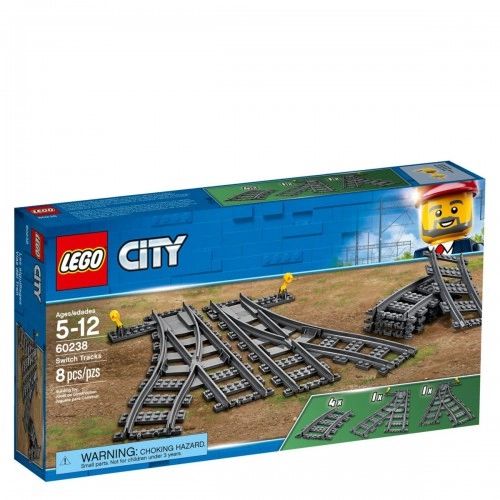 LEGO City Switch Tracks превключващи влакови релси 60238 | P49883