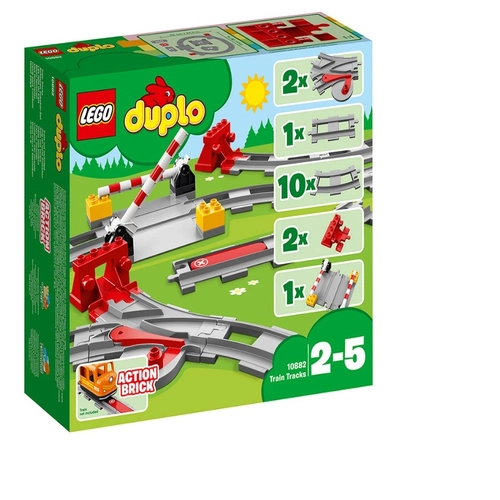 LEGO Duplo Train Tracks влакови релси | P49884