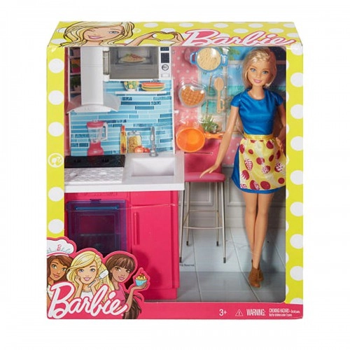 Кукли Barbie Room & Doll Кукла и мебели асортимент | P50258